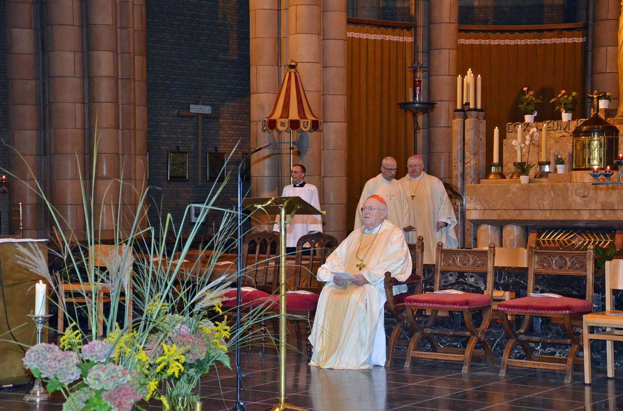Viering voor 60 jaar priesterschap kardinaal Danneels